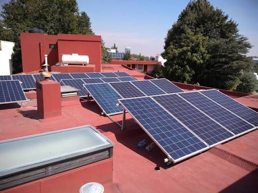 Instalación de paneles solares en Cuernavaca