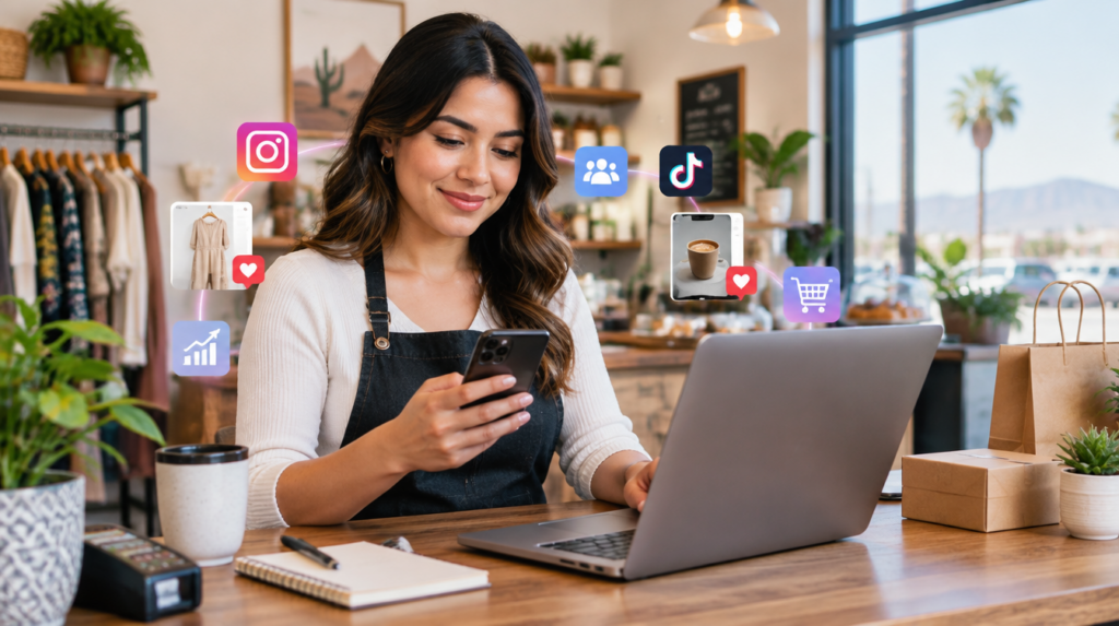 Empresaria de Mexicali usando redes sociales para impulsar las ventas de su PYME